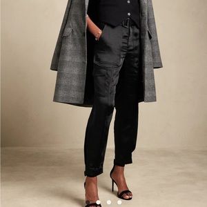 Prado Satin Cargo Pants